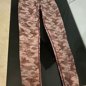 Size XS Gymshark camo pants